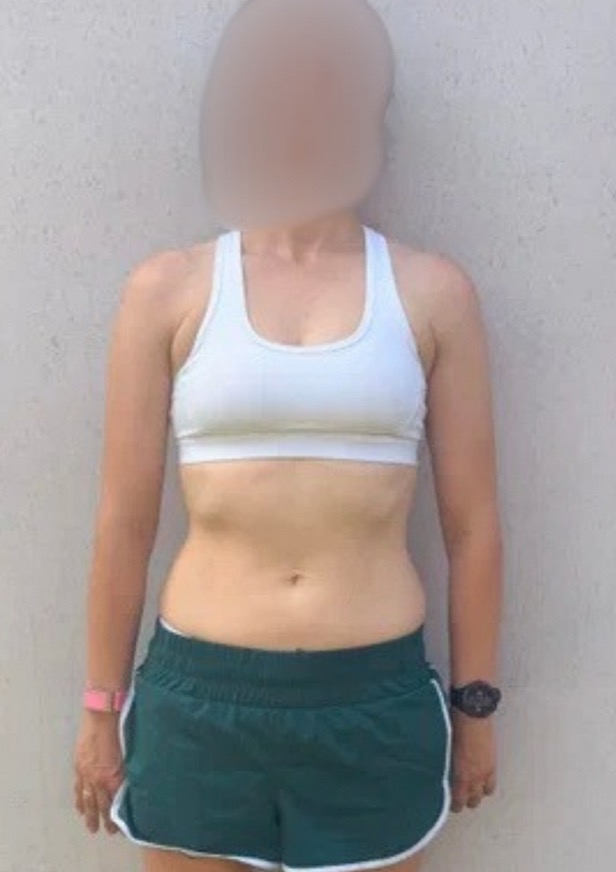 Woman, 35 · plus centimetres off her waist, in 6 weeks
